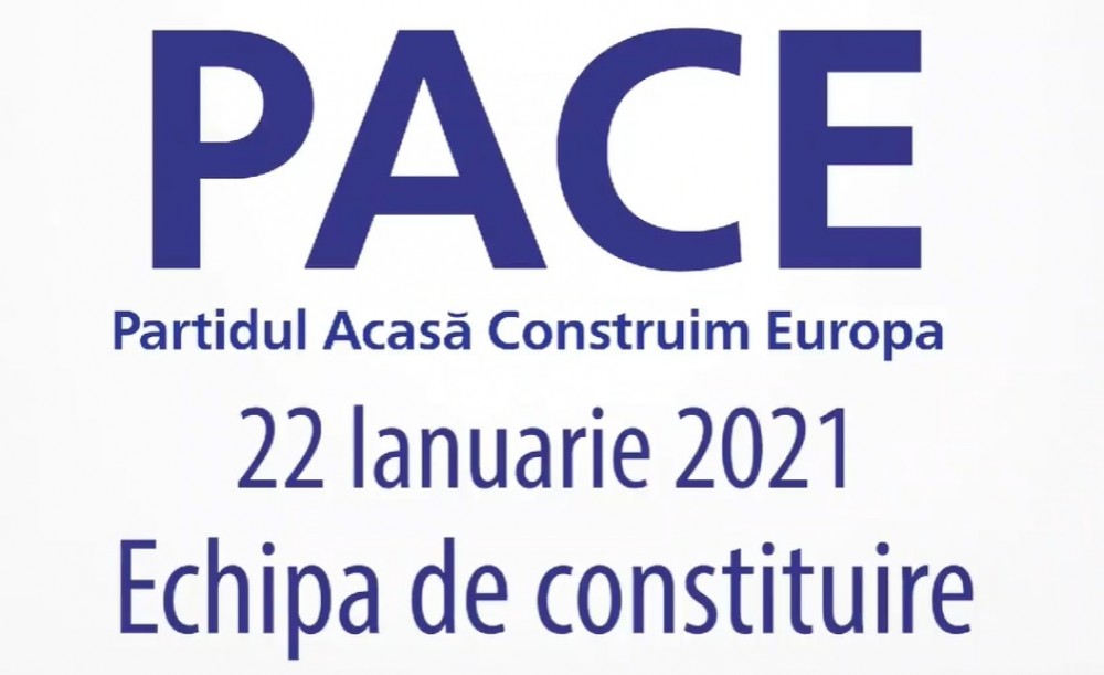 Echipă PACE se mărește din nou: „Sunt oameni tineri de calitate, profesioniști, inteligenți și patrioți”